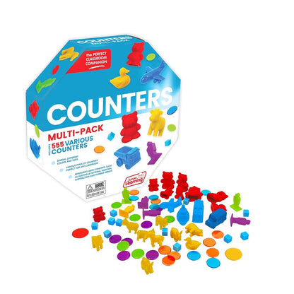 Counters Value Multipack of 555 Pieces - ABC School Supplies