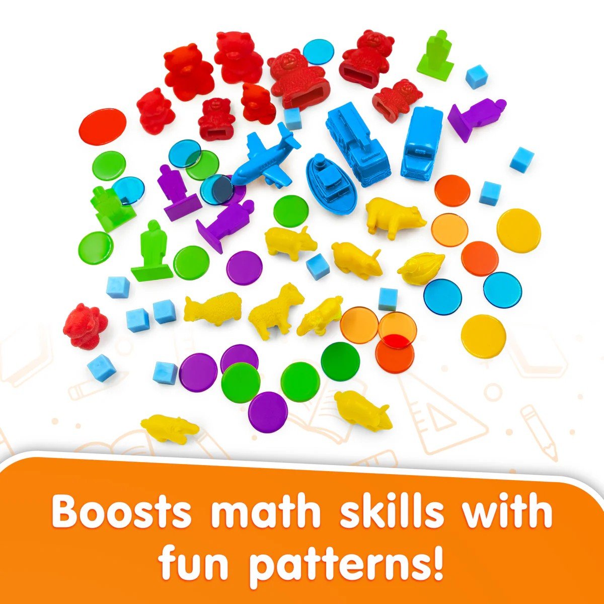 Counters Value Multipack of 555 Pieces - ABC School Supplies