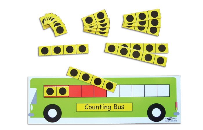 Counting Bus (Single Decker) - ABC School Supplies