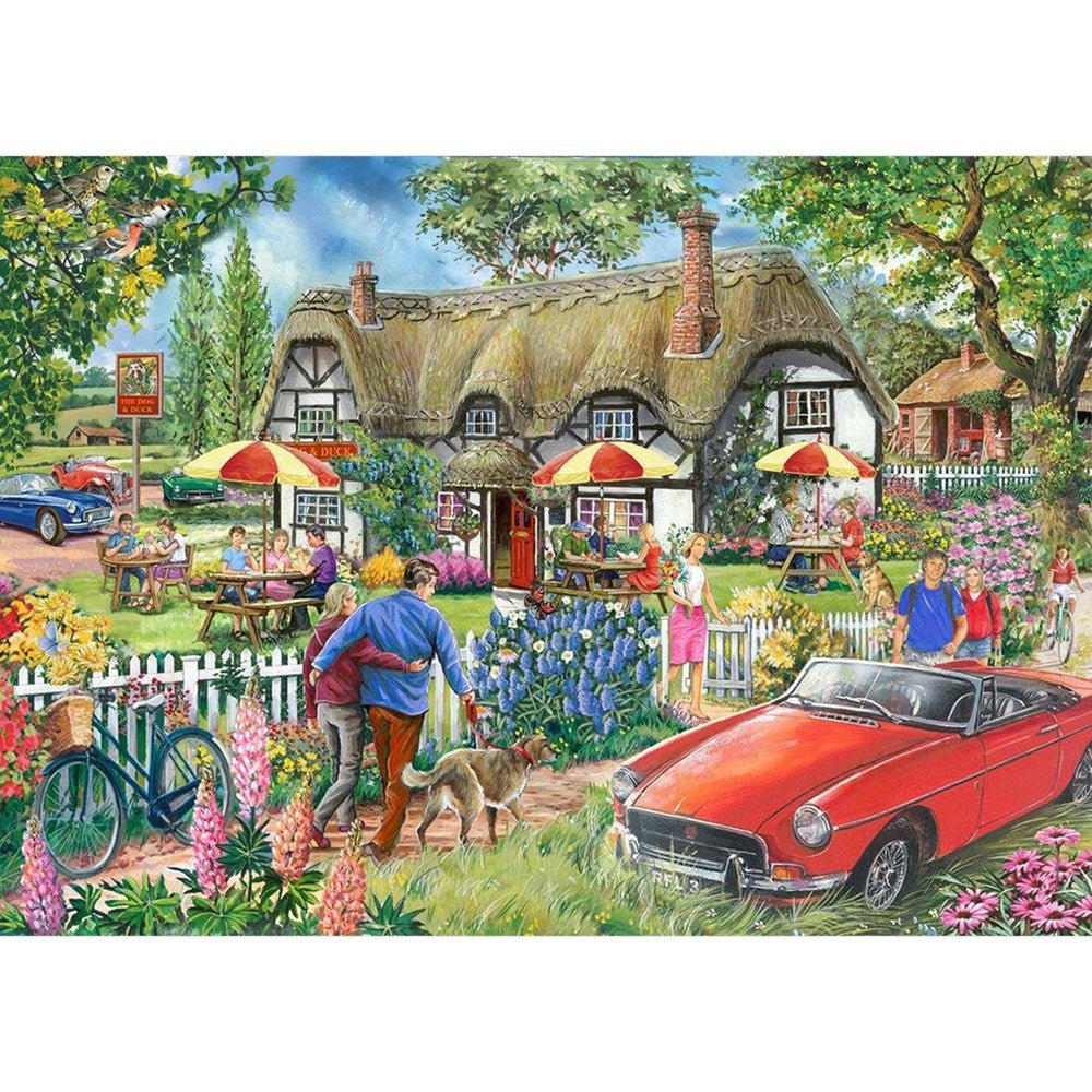 Country Pub - BIG 500 Piece Jigsaw Puzzle - ABC School Supplies