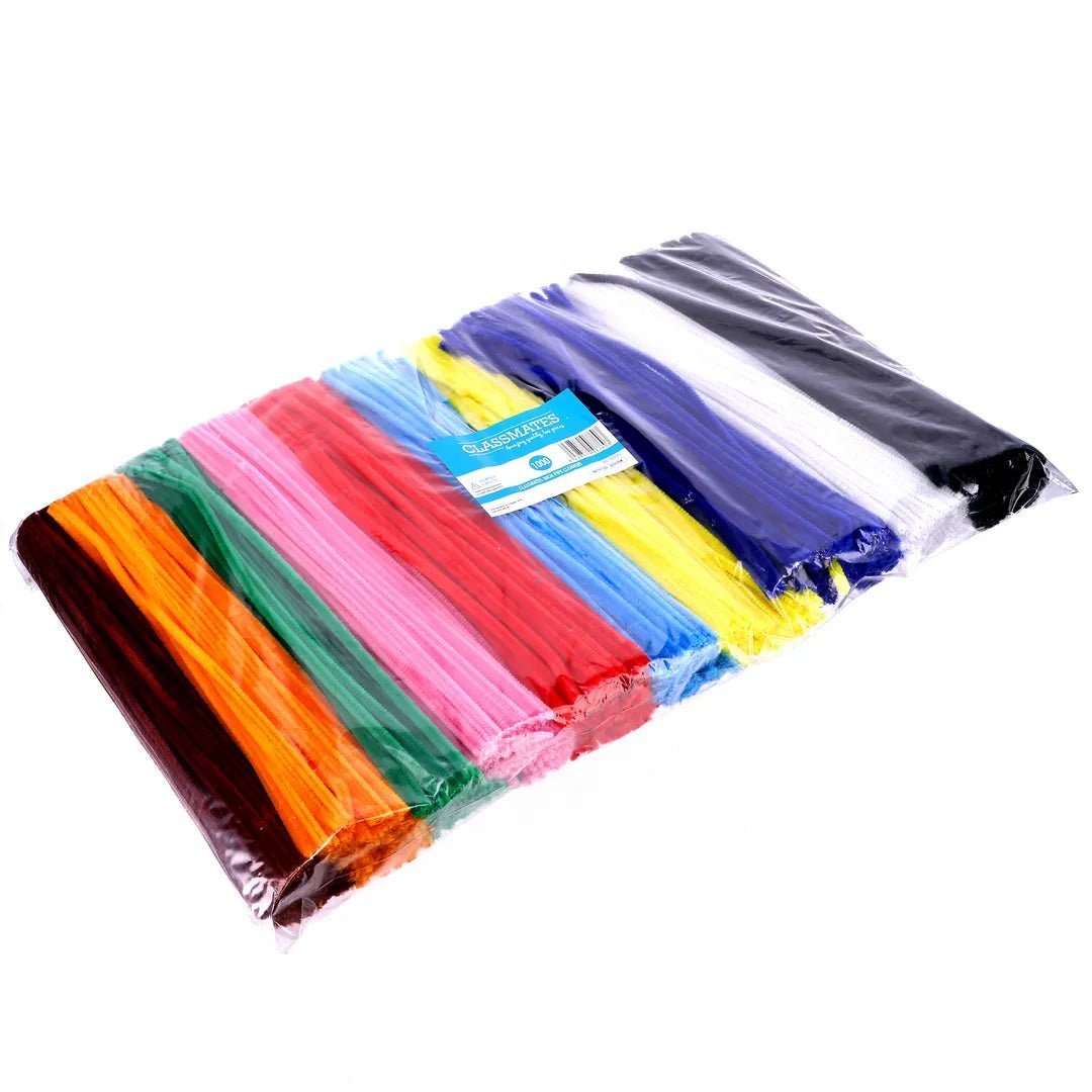 Craft Classmates Pipe Cleaners 300mm Pack of 1000 - ABC School Supplies