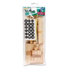 Crafty Bitz Craft Pack - Wood Shapes - ABC School Supplies