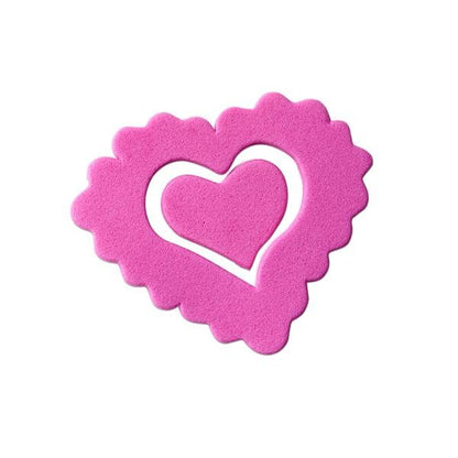 Crafty Bitz Foam Stickers Heart Shape - ABC School Supplies