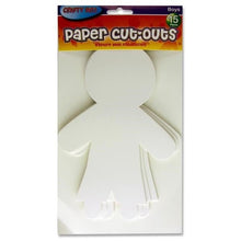Crafty Bitz Paper Cutouts - Boys - ABC School Supplies