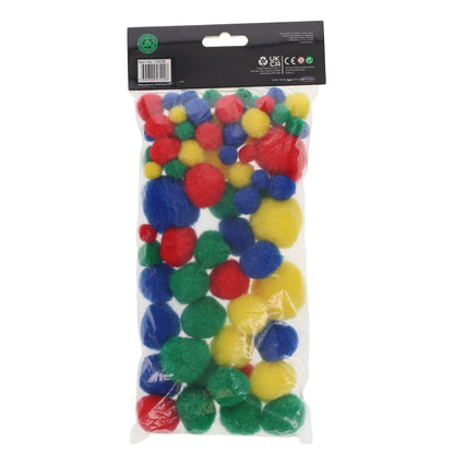 Crafty Bitz Pom Poms - Pack Of 1200 - ABC School Supplies