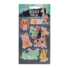 Crafty Bitz Super Cute Puffy Pals Stickers - Cute Animals - ABC School Supplies
