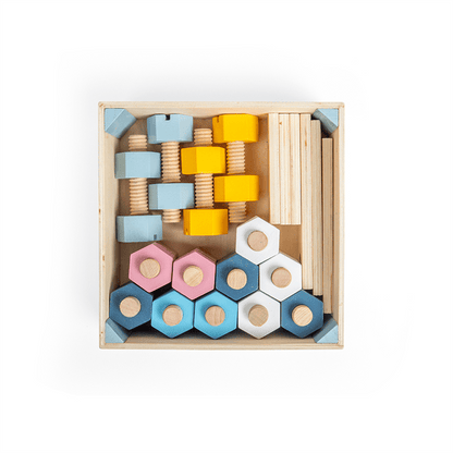 Crate Of Nuts And Bolts - ABC School Supplies