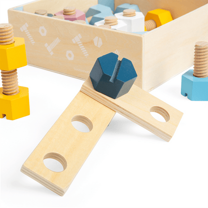 Crate Of Nuts And Bolts - ABC School Supplies