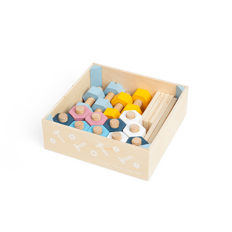 Crate Of Nuts And Bolts - ABC School Supplies