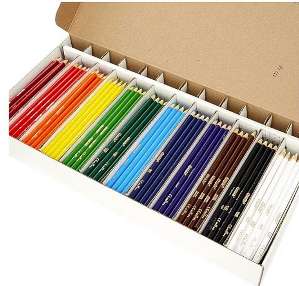 Crayola Coloured Pencils Class Pack of 288 - ABC School Supplies