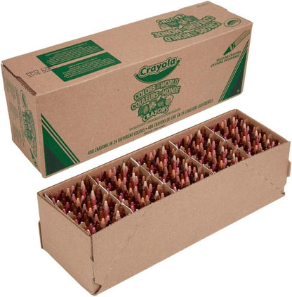 Crayola Colours of the World Classpack of 480 Crayons - ABC School Supplies