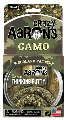 **Crazy Aarons Trendsetters Woodland Camo Thinking Putty - ABC School Supplies