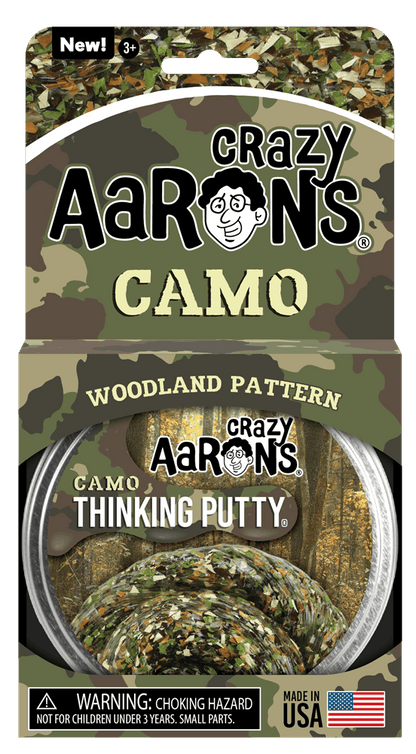 **Crazy Aarons Trendsetters Woodland Camo Thinking Putty - ABC School Supplies