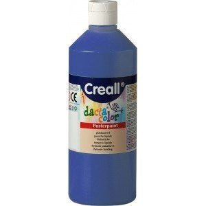 Creall 500Ml Bottle Poster Paint - Blue - ABC School Supplies