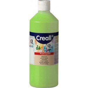 Creall 500Ml Bottle Poster Paint - Light Green - ABC School Supplies