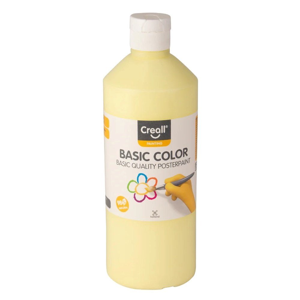 Creall 500Ml Bottle Poster Paint Pastel Colours - ABC School Supplies