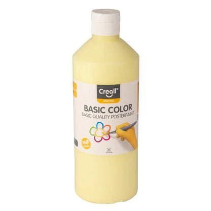 Creall 500Ml Bottle Poster Paint Pastel Colours - ABC School Supplies