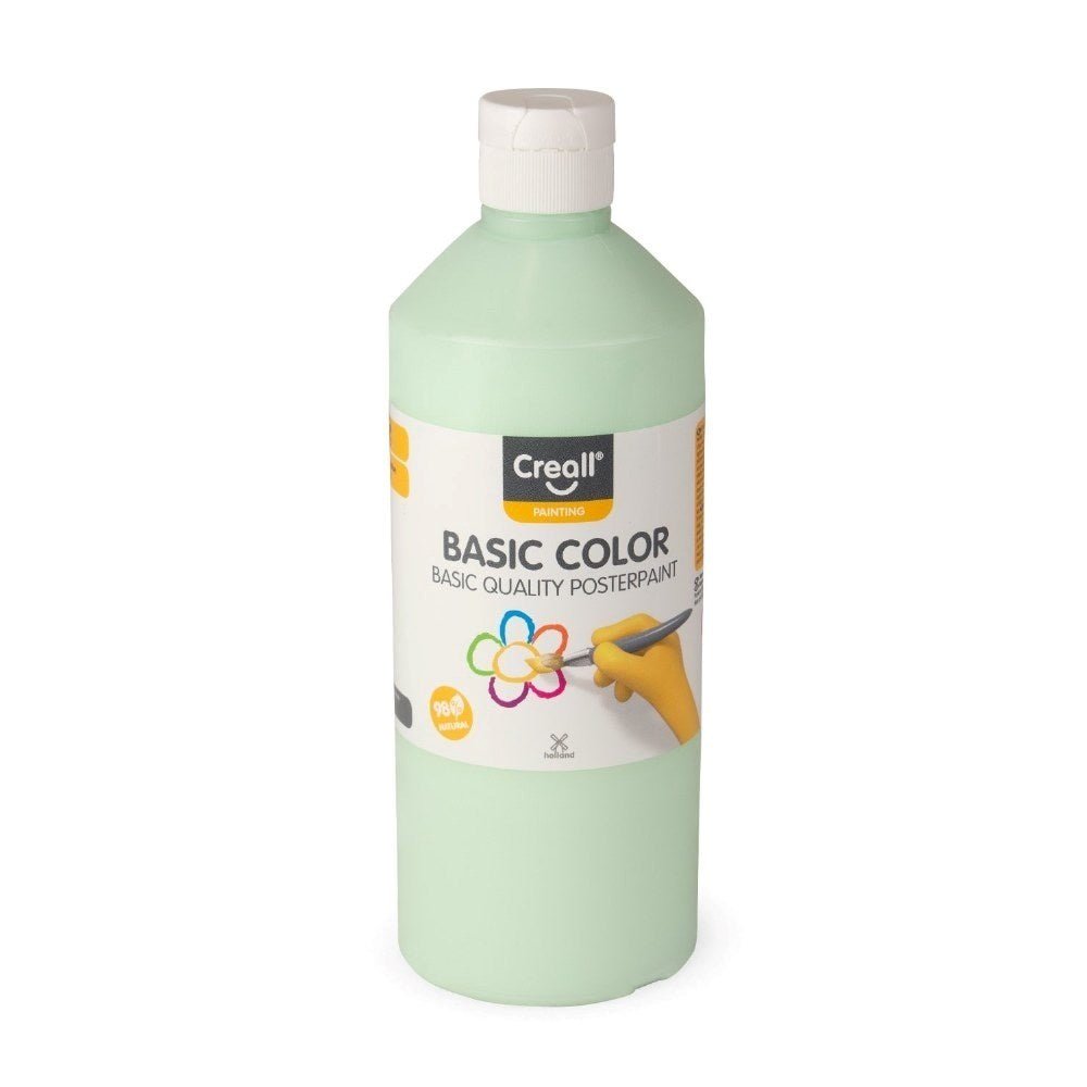 Creall 500Ml Bottle Poster Paint Pastel Colours - ABC School Supplies