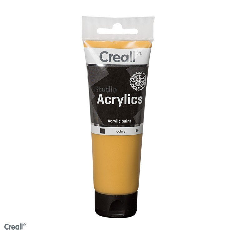 Creall Studio Acrylic - 120Ml Tube Ochre - ABC School Supplies