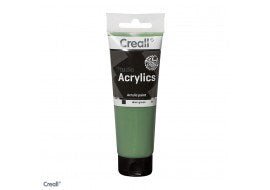 Creall Studio Acrylic - 120Ml Tube Olive Green - ABC School Supplies