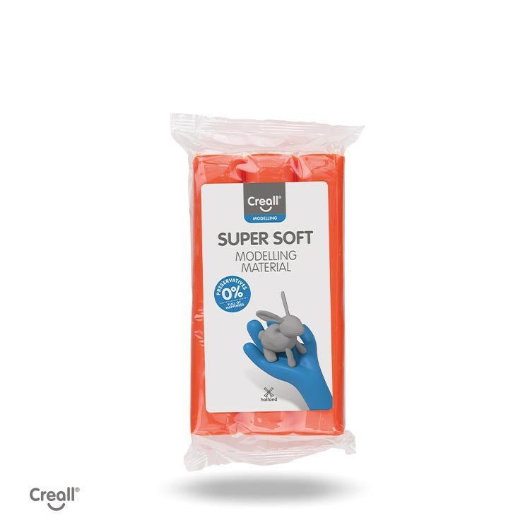 Creall Supersoft 500G - Orange - ABC School Supplies