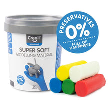 Creall Supersoft Clay 5 X 350Grm Colours 1750Gr - ABC School Supplies