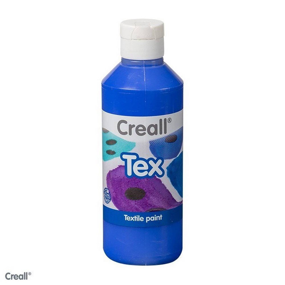 Creall Textile Paint - 250Ml Blue - ABC School Supplies