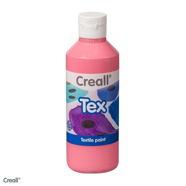 Creall Textile Paint - 250Ml Pink - ABC School Supplies
