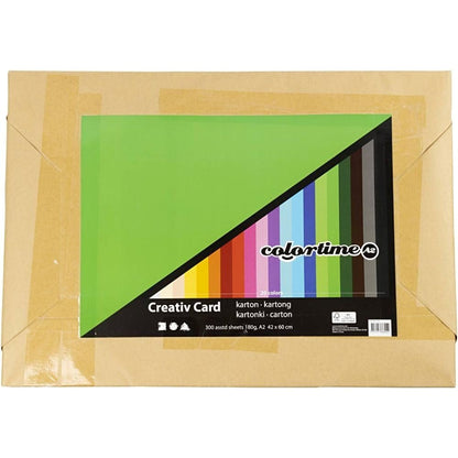 Creative Assorted Card – 300 Assorted Sheets - ABC School Supplies