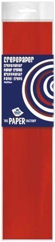 **Crepe Paper (10 Sheets) - Red - ABC School Supplies
