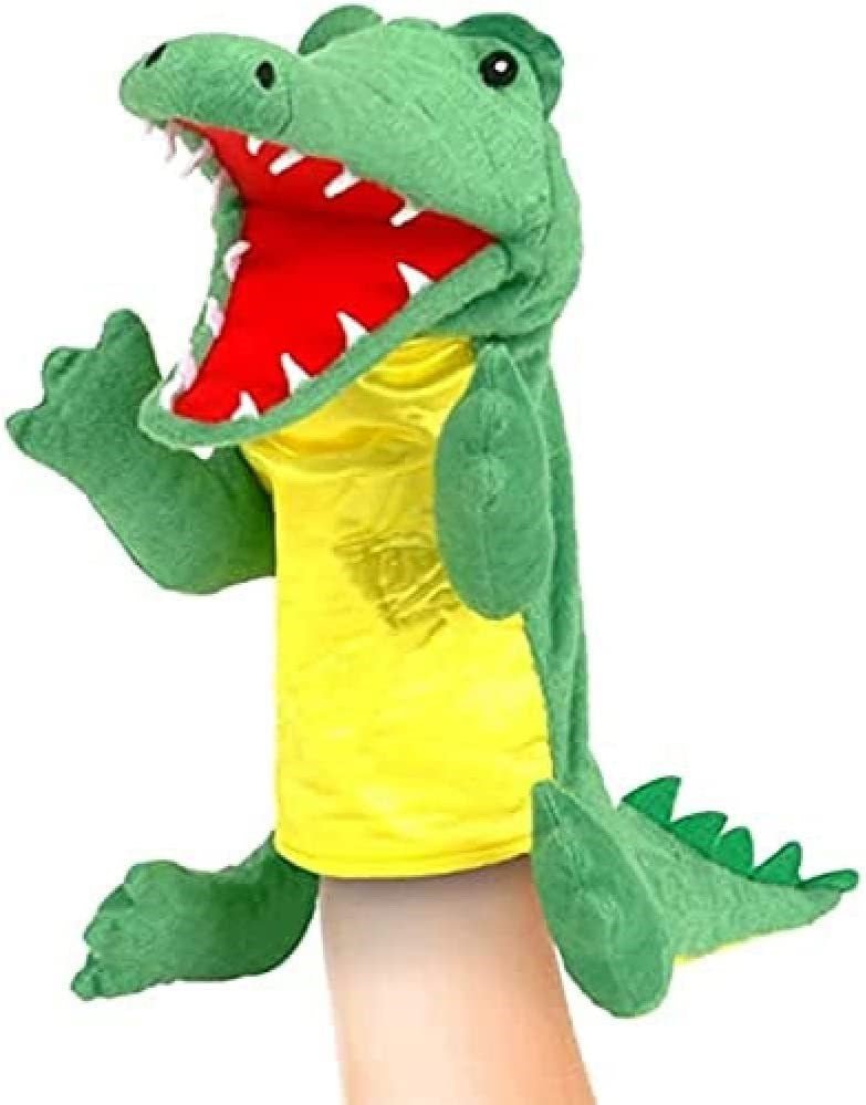Crocodile Hand Puppet With Moving Mouth - ABC School Supplies