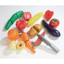 Cut ‘n’ Play Food Fruit and Vegetables - set of 12 - ABC School Supplies