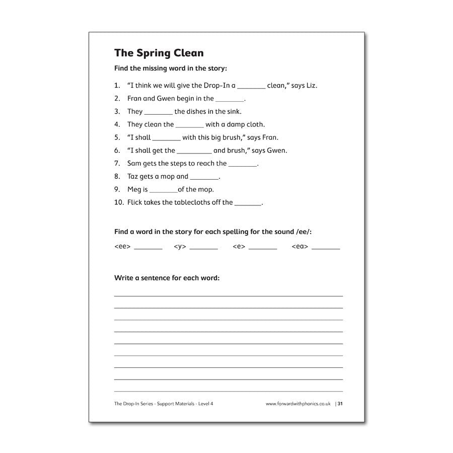Dandelion Drop - In Series, Support Materials Selection Pack - ABC School Supplies