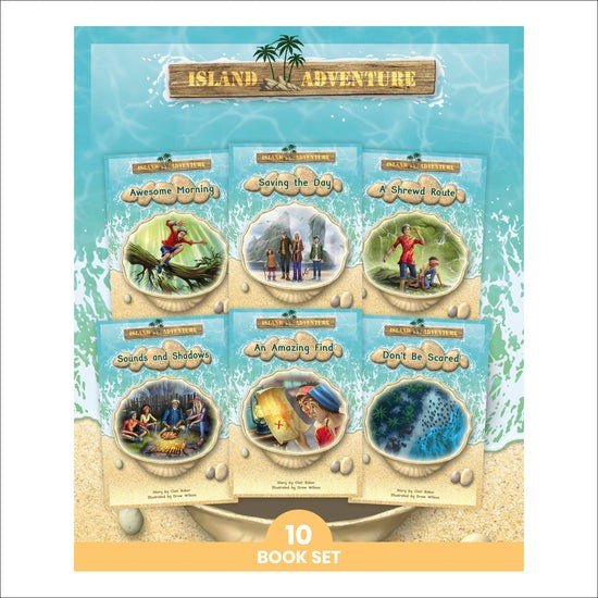 Dandelion Island Adventure, Books 1 - 10 (10 Titles) - ABC School Supplies