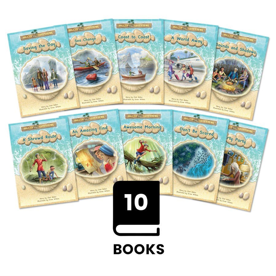Dandelion Island Adventure, Books 1 - 10 (10 Titles) - ABC School Supplies