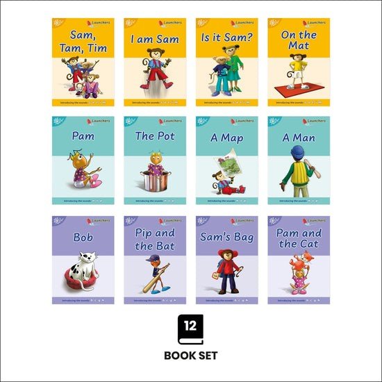 Dandelion Launchers Pack 1 (Sets 1 - 3 ) 12 Titles - ABC School Supplies