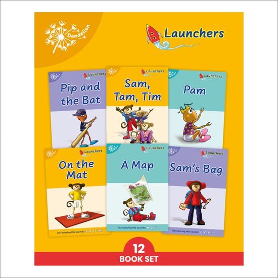 Dandelion Launchers Pack 1 (Sets 1 - 3 ) 12 Titles - ABC School Supplies