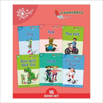 Dandelion Launchers Pack 2 (Sets 4 - 7) 16 Titles - ABC School Supplies