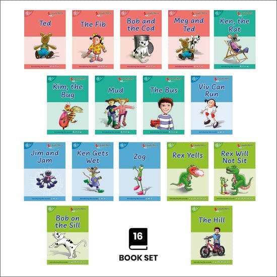 Dandelion Launchers Pack 2 (Sets 4 - 7) 16 Titles - ABC School Supplies