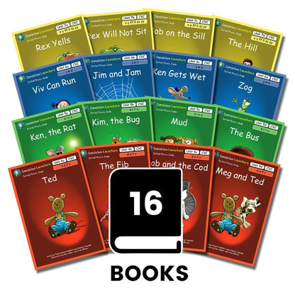 Dandelion Launchers Pack 2 (Sets 4 - 7) 16 Titles - ABC School Supplies