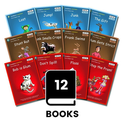 Dandelion Launchers Pack 3 (Sets 8 - 10) 12 Titles - 6 Pack - ABC School Supplies