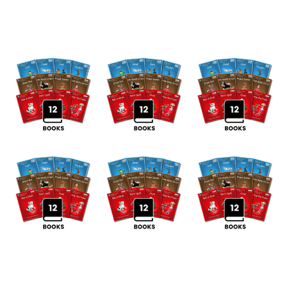 Dandelion Launchers Pack 3 (Sets 8 - 10) 12 Titles - 6 Pack - ABC School Supplies