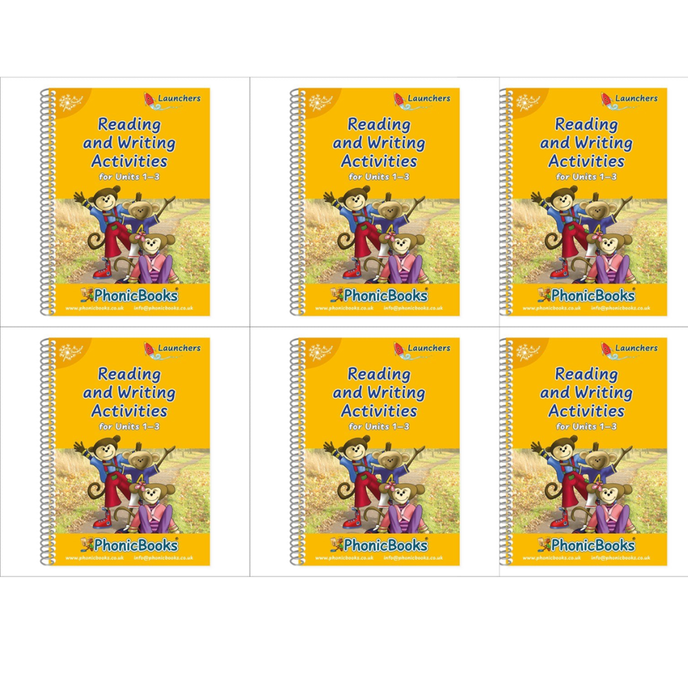 Dandelion Launchers, Reading And Writing Activities Units 1 - 3 - 6 Pack - ABC School Supplies