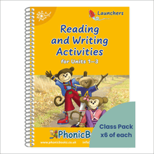 Dandelion Launchers, Reading And Writing Activities Units 1 - 3 - 6 Pack - ABC School Supplies