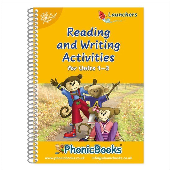 Dandelion Launchers, Reading And Writing Activities Units 1 - 3 - ABC School Supplies