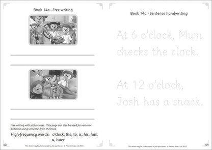 Dandelion Launchers, Reading And Writing Activities Units 11 - 15 - 6 Pack - ABC School Supplies