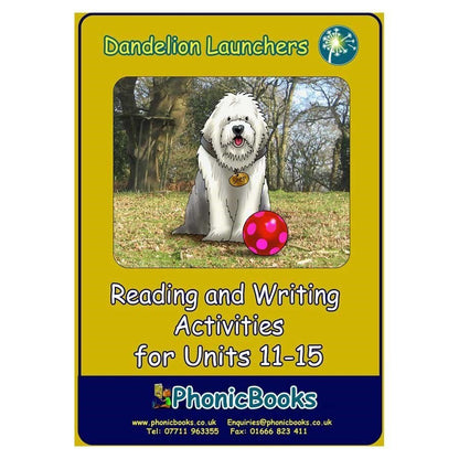 Dandelion Launchers, Reading And Writing Activities Units 11 - 15 - 6 Pack - ABC School Supplies