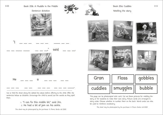 Dandelion Launchers, Reading And Writing Activities Units 16 - 20 - 6 Pack - ABC School Supplies