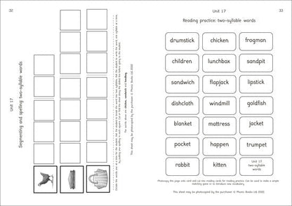 Dandelion Launchers, Reading And Writing Activities Units 16 - 20 - 6 Pack - ABC School Supplies
