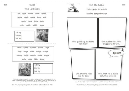Dandelion Launchers, Reading And Writing Activities Units 16 - 20 - 6 Pack - ABC School Supplies